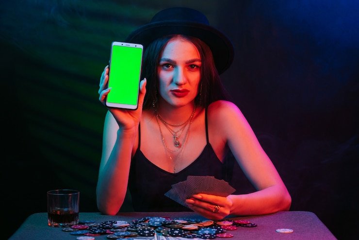 Layar Live Game Show di nex77 menampilkan dealer langsung dan antarmuka pemain interaktif